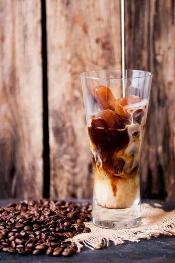 ice cube coffee